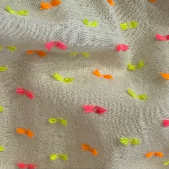 Spring Summer Lane Bryant Textured Dolman-Sleeve Peplum Blouse White Size 18/20 - Picture 13 of 16